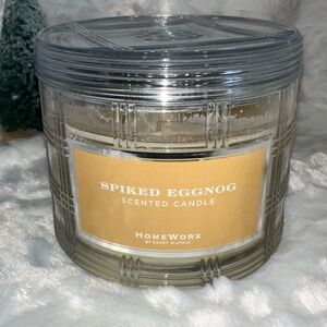 HomeWorx by Harry Slatkin SPICED EGGNOG 4-Wick Candle